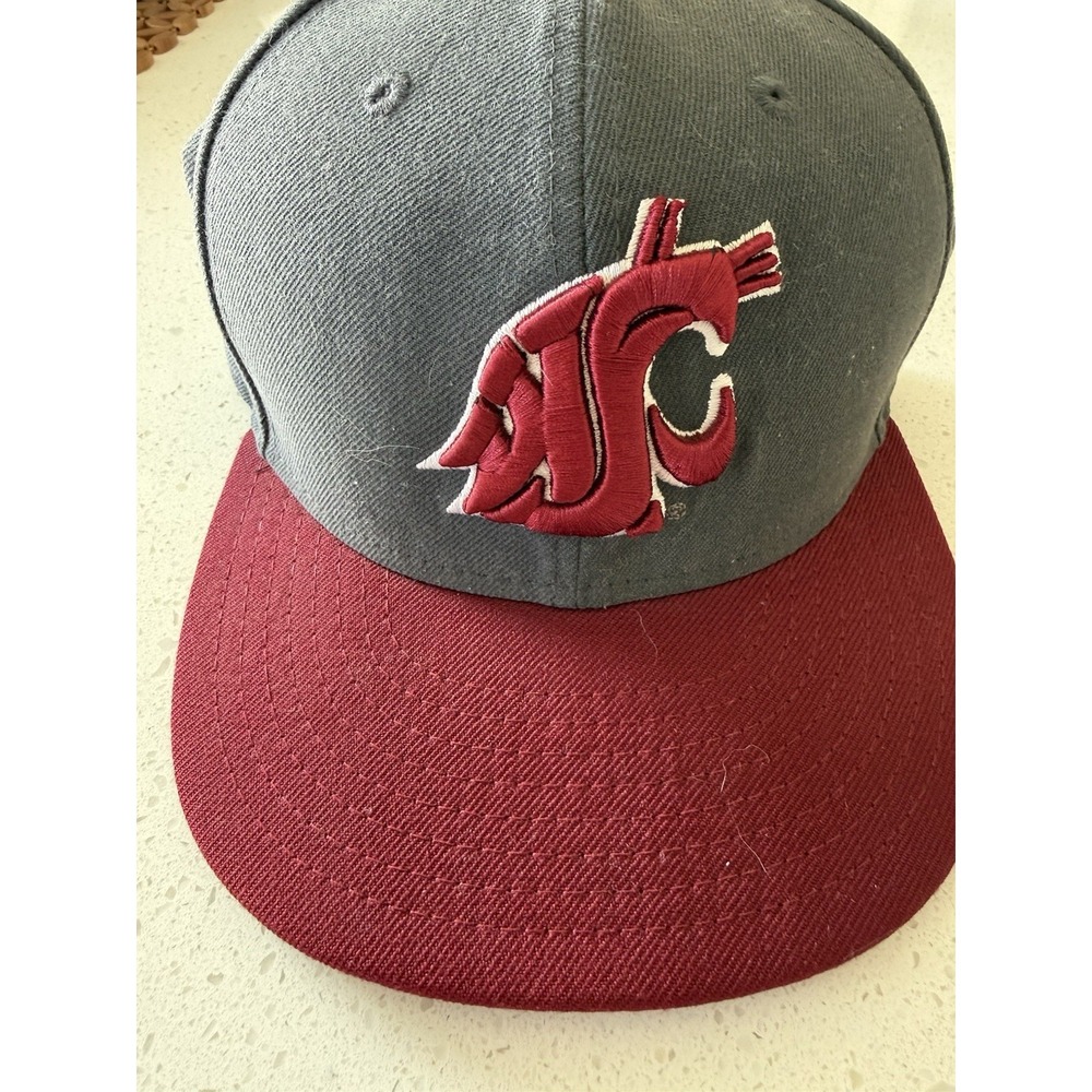 WASHINGTON STATE WSU COUGARS New Era COLLEGE BASEBALL HAT Fan Cap Flex Fit‎ L/XL